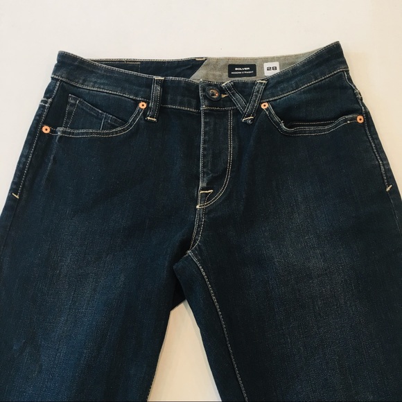 Like New Volcom Solver Modern Straight Jeans - Picture 4 of 8